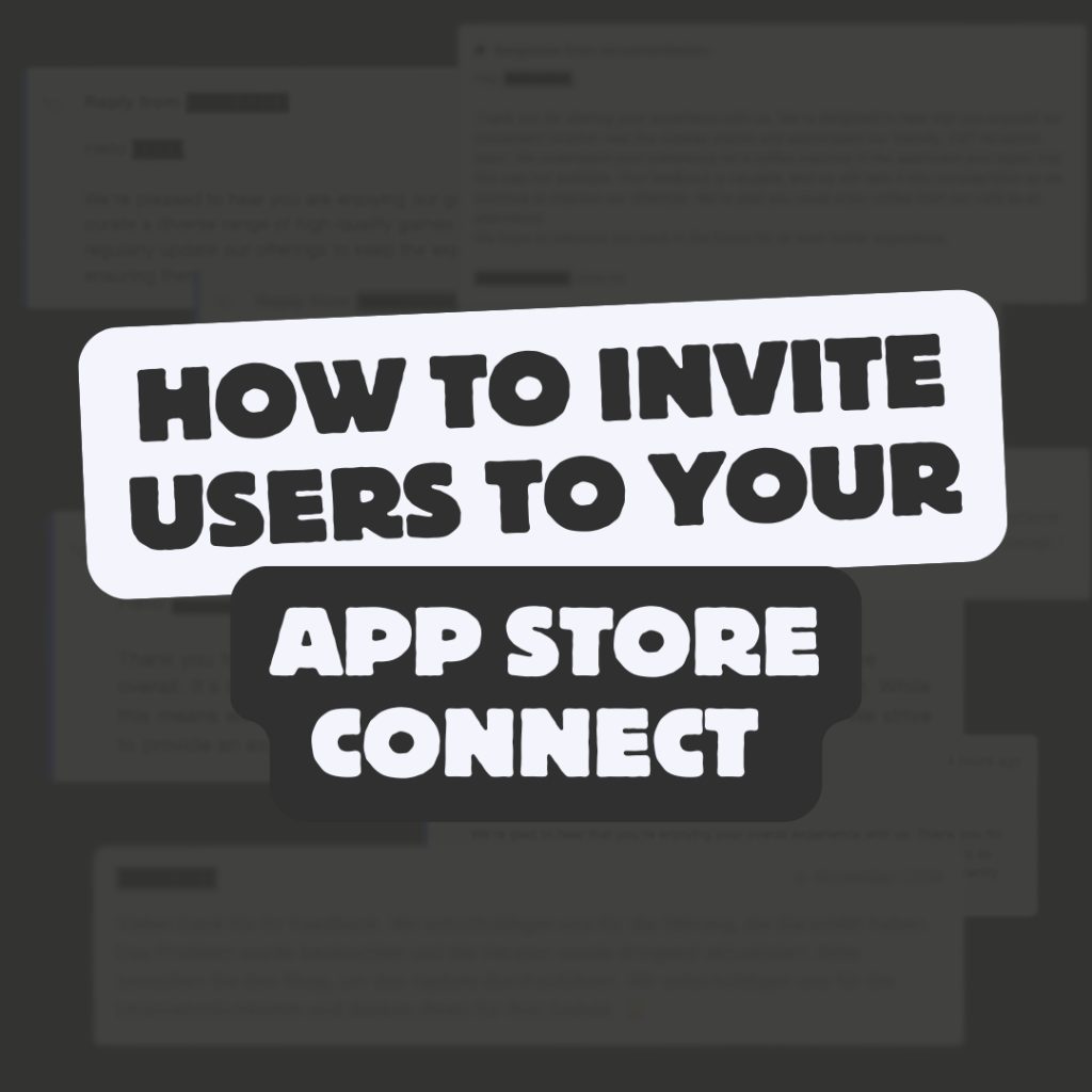 Thumbnail of post that explains how to add someone on App Store Connect