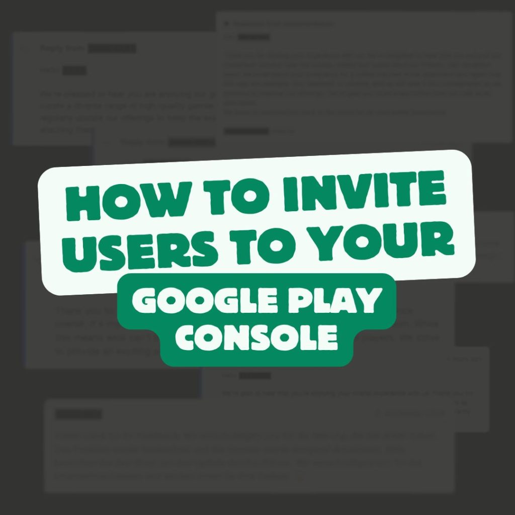 Thumbnail of post that explains how to add someone on Google Play Console